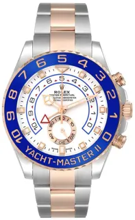 Rolex Yacht-Master II 116681-0002 Rose gold and Oystersteel White