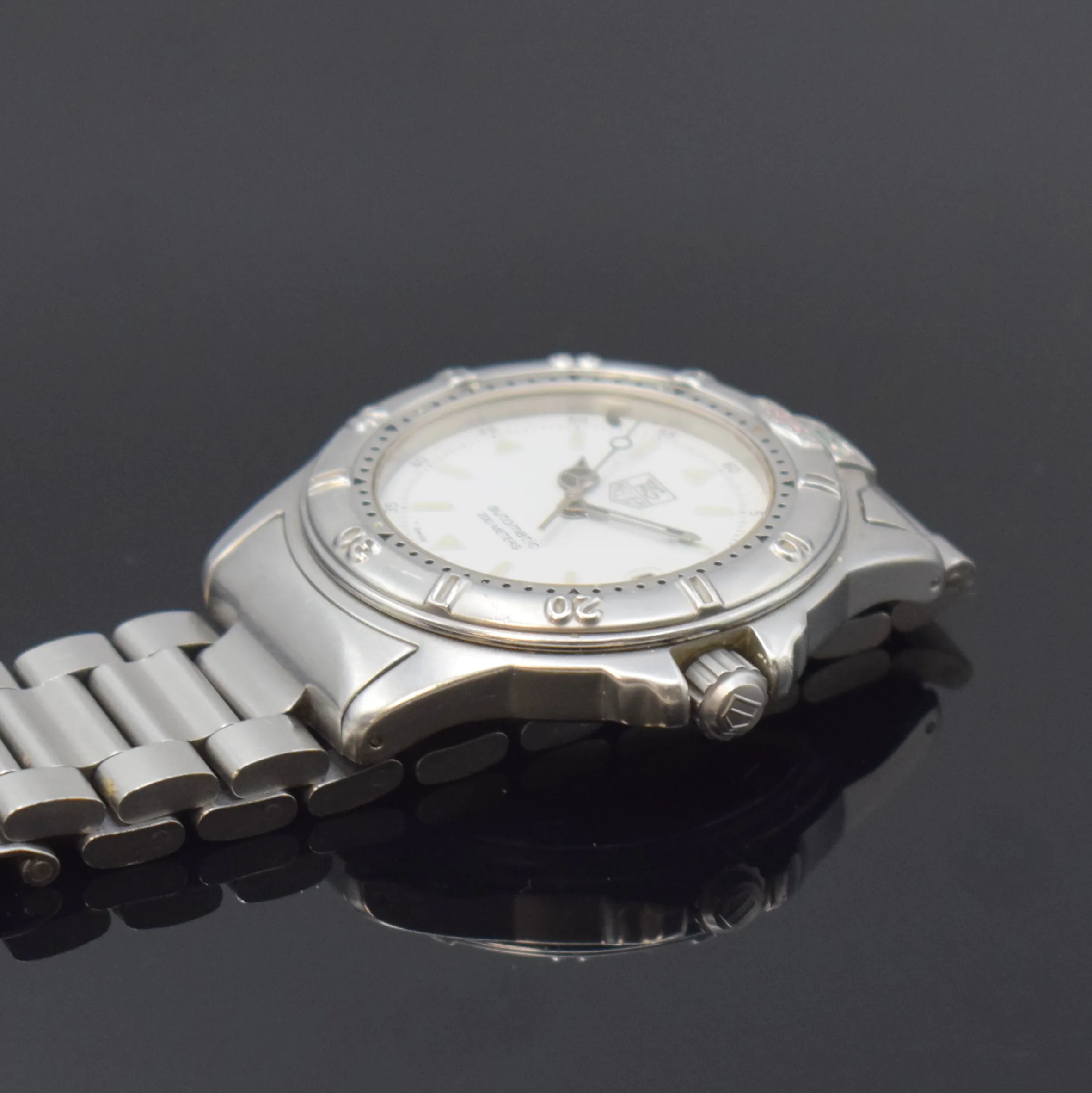 TAG Heuer 2000 699.706K 38mm Stainless steel White 3