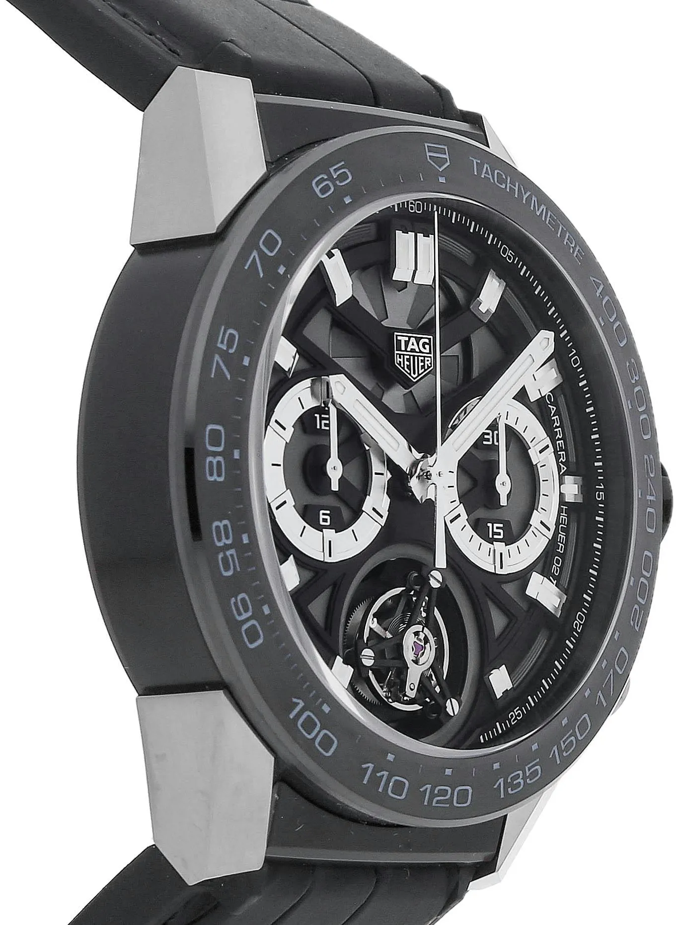 TAG Heuer Carrera CAR5A8Y.FC6377 45mm Titanium Black 2