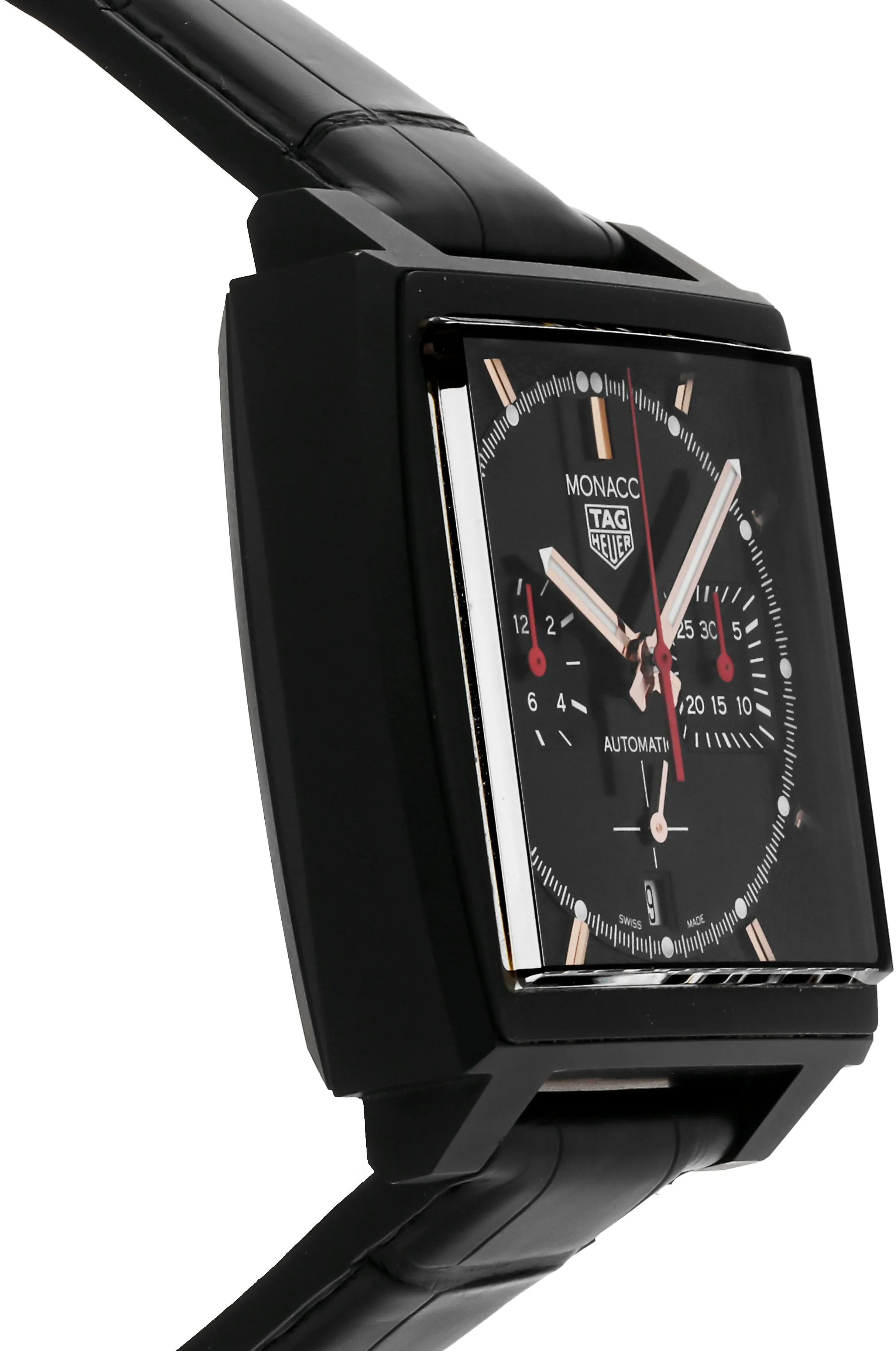 TAG Heuer Monaco CBL2180.FC6497 39mm Stainless steel Black 2