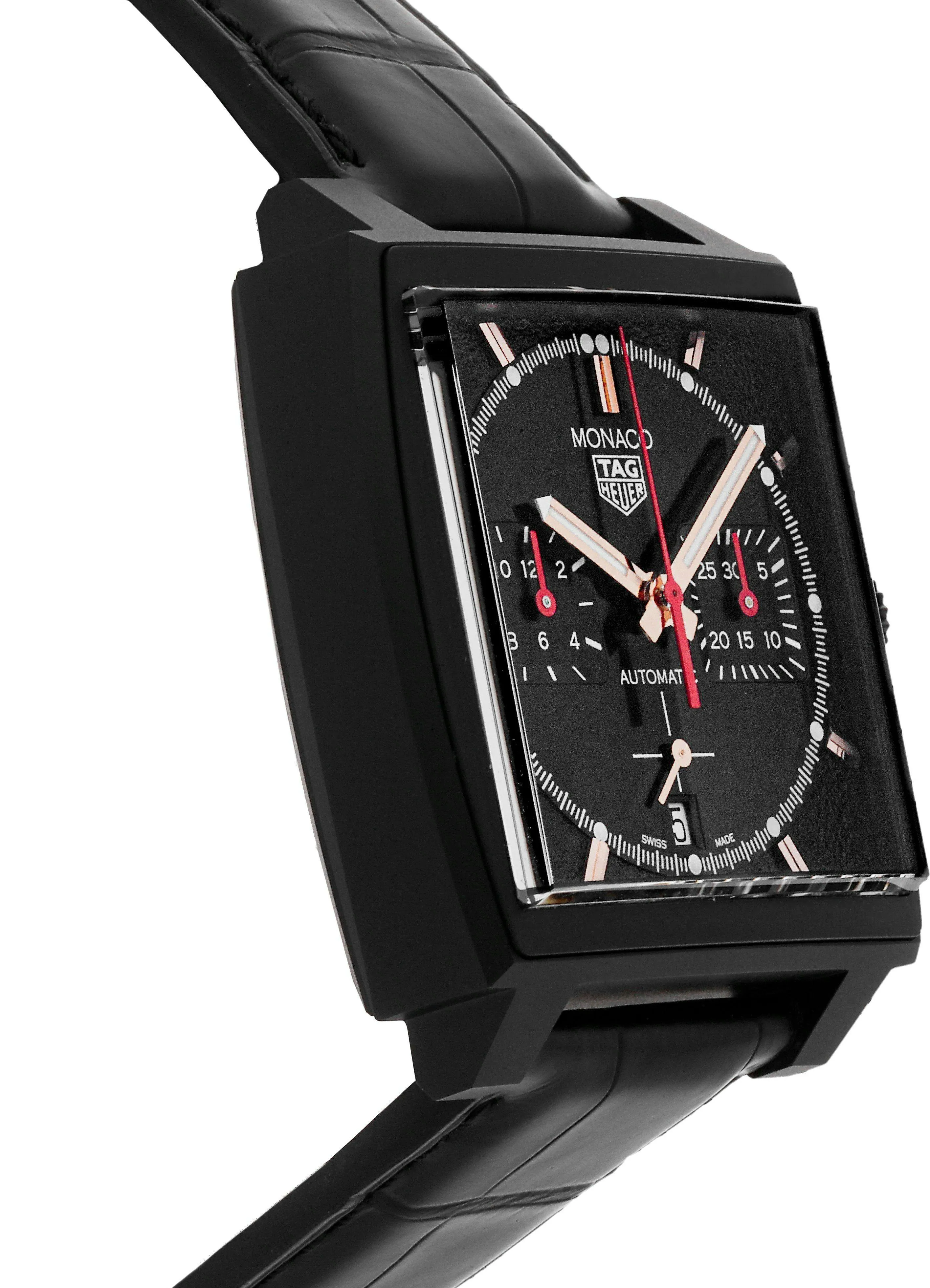 TAG Heuer Monaco CBL2180.FC6497 39mm Stainless steel Black 2