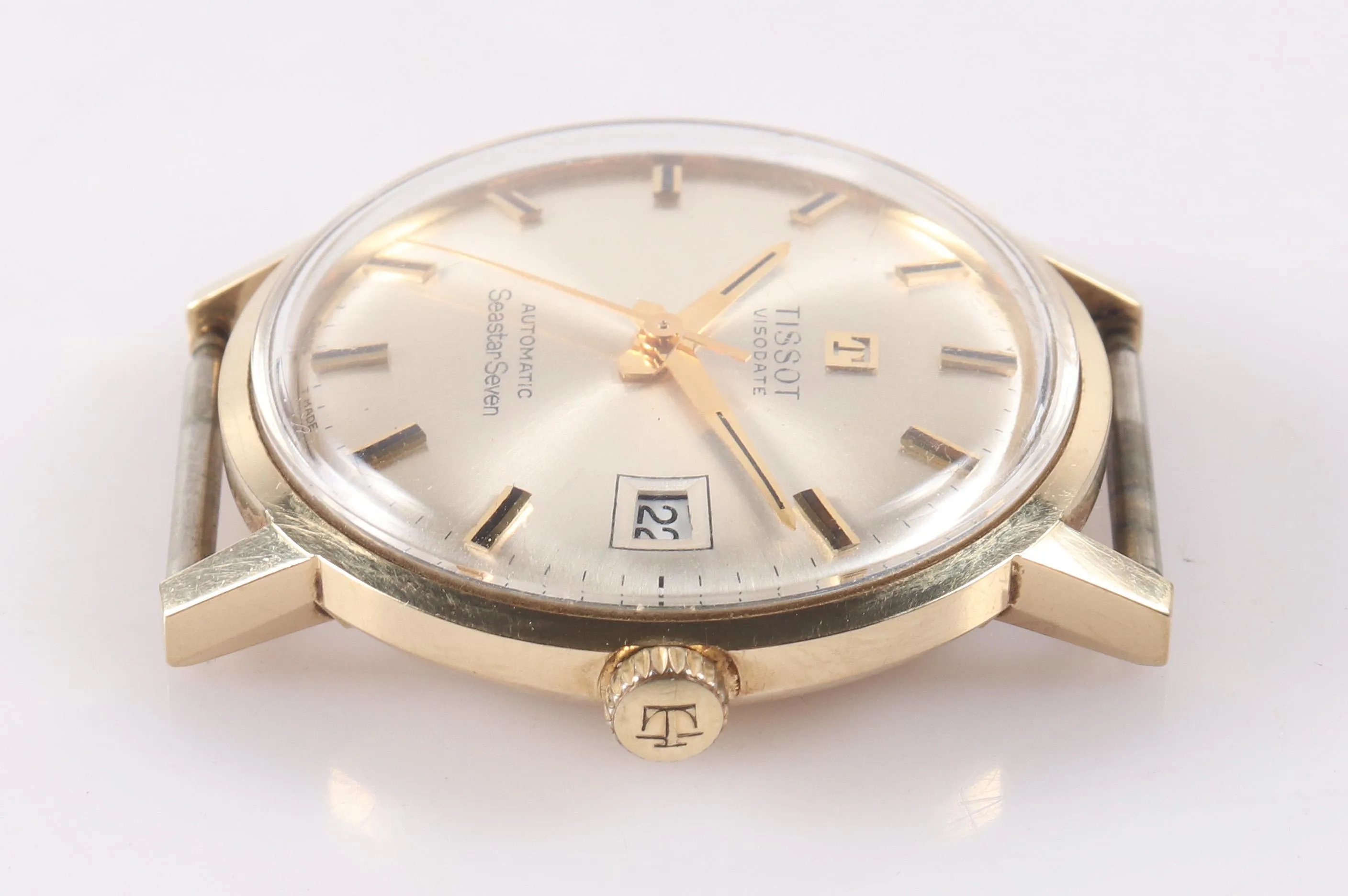 Tissot Visodate 315T 34mm Yellow gold Silver 2