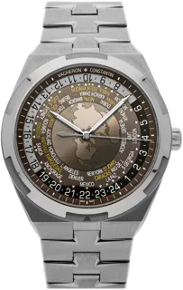 Vacheron Constantin Overseas World Time 7700V/110A-B176 Stainless steel Brown