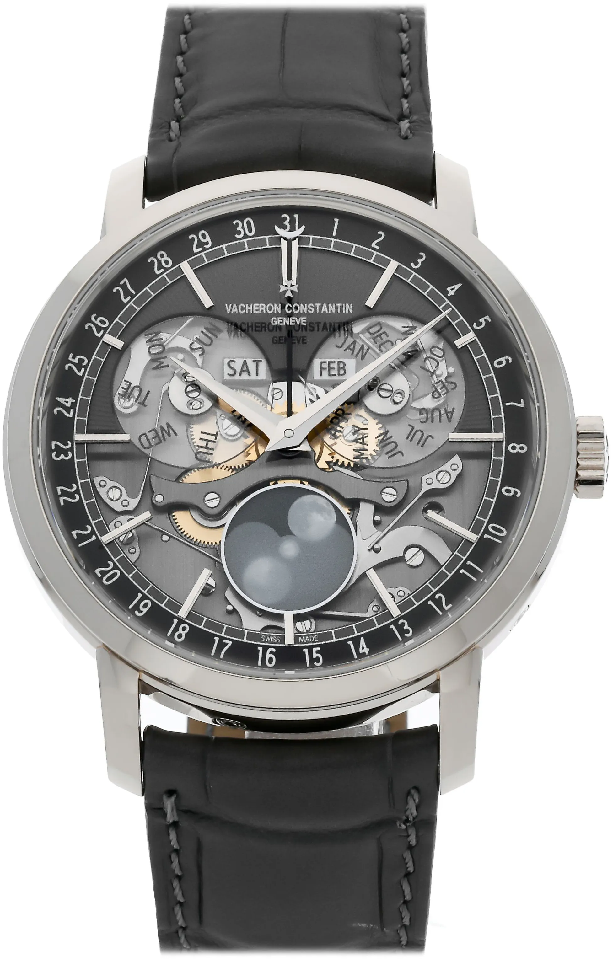 Vacheron Constantin Traditionnelle 4020T/000G-B655 41mm White gold Skeleton