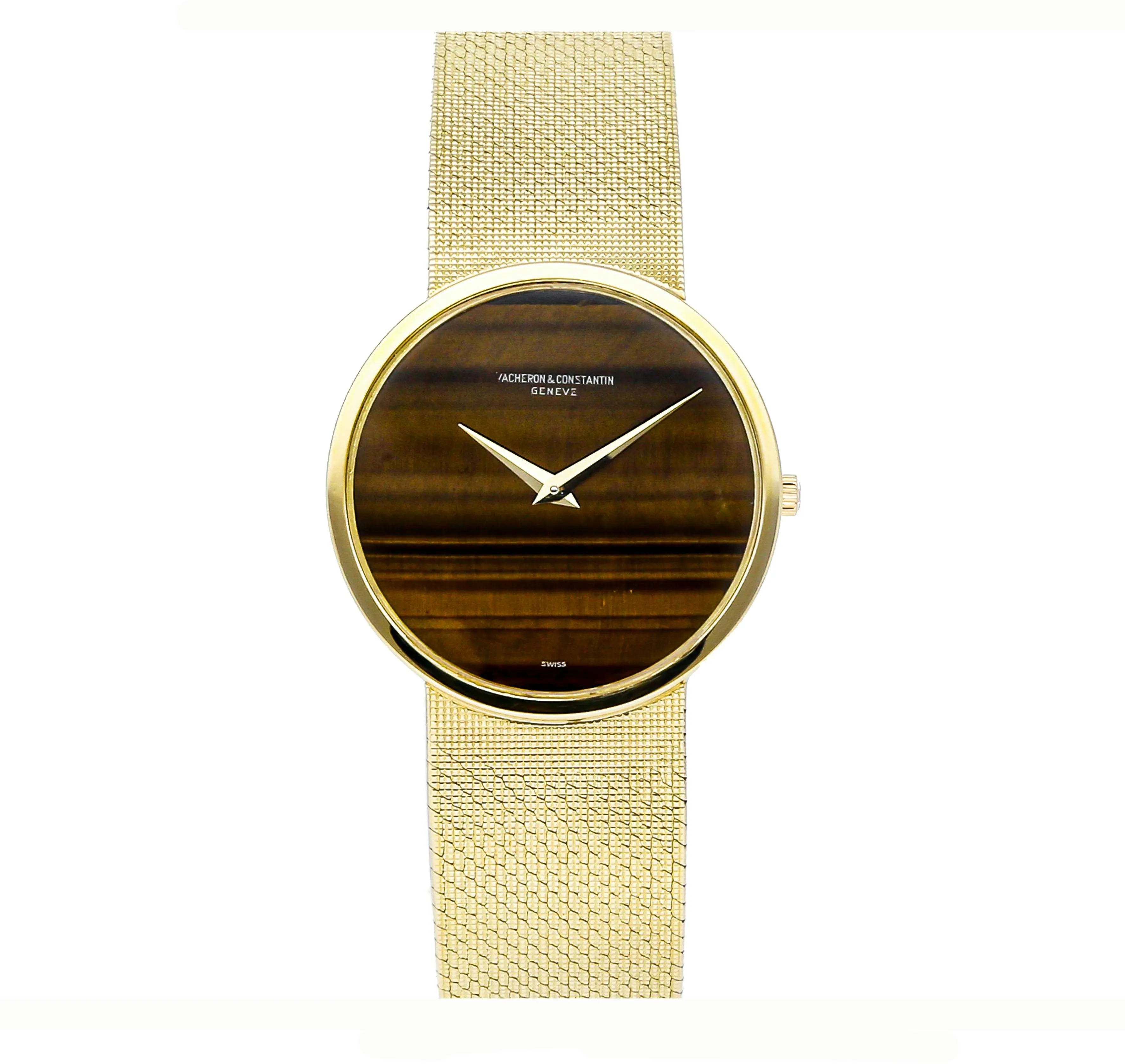 Vacheron Constantin Vintage 7243 31mm Yellow gold Black and Brown