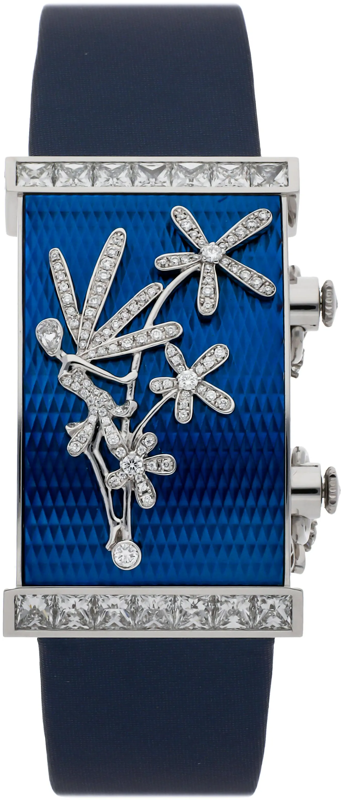 Van Cleef & Arpels The Poetry Of Time HH25827 40mm White gold Blue and White and Diamond