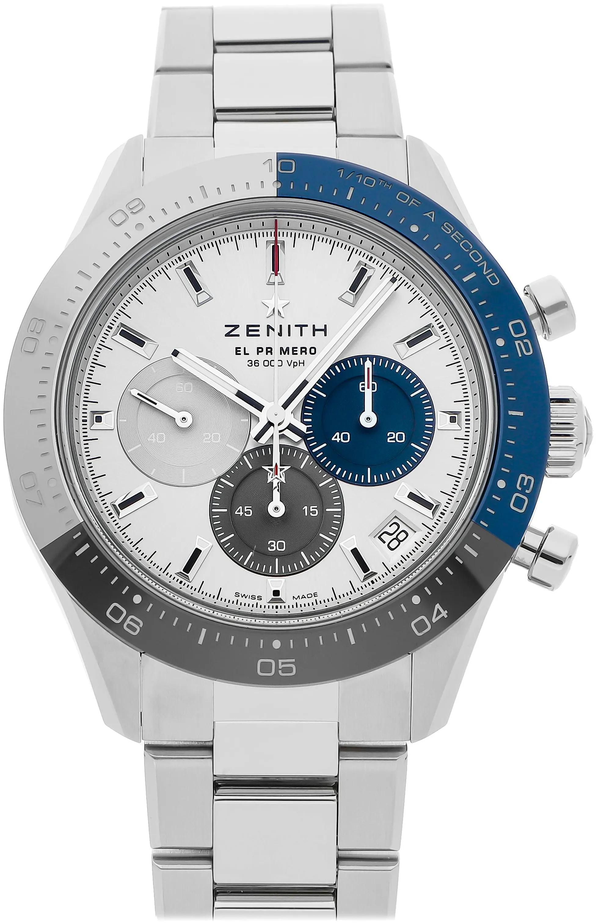 Zenith Chronomaster Sport 03.3103.3600/69.M3100 41mm Stainless steel Silver