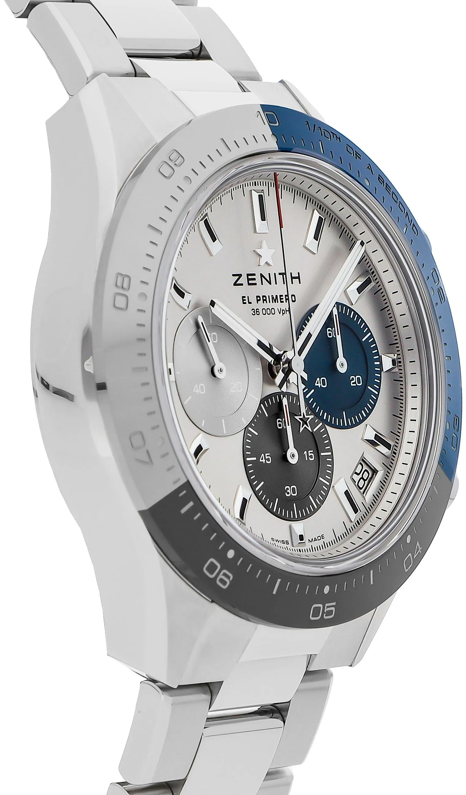 Zenith Chronomaster Sport 03.3103.3600/69.M3100 41mm Stainless steel Silver 2