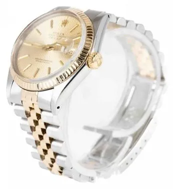 Rolex Datejust 36 16013 36mm Yellow gold and stainless steel Champagne 3