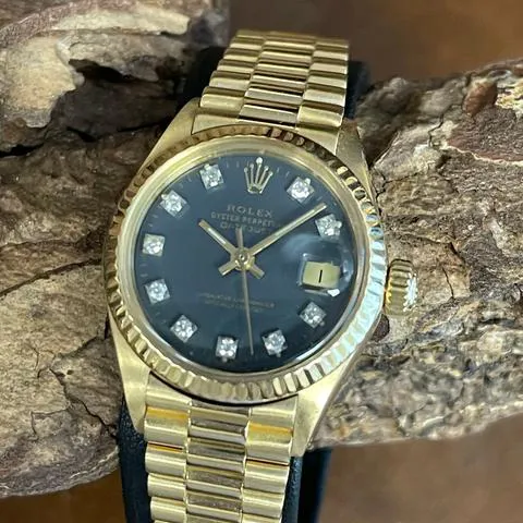 Rolex Lady-Datejust 69178 26mm Yellow gold Gray