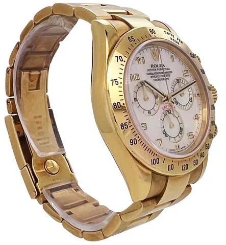 Rolex Daytona 116528 40mm Yellow gold Mother-of-pearl 1