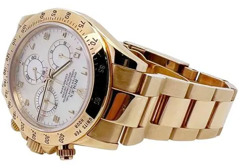 Rolex Daytona 116528 40mm Yellow gold Mother-of-pearl 6