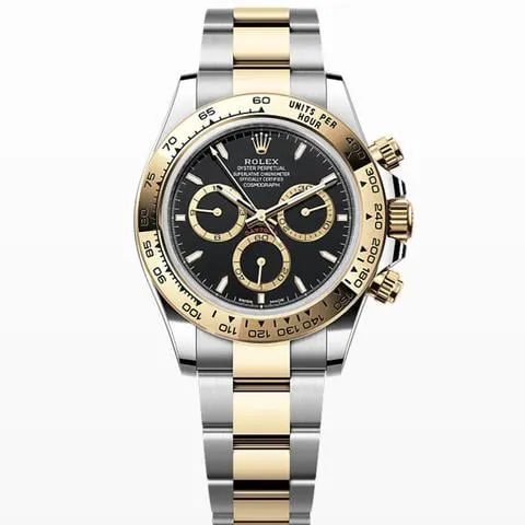 Rolex Daytona 126503 40mm Yellow gold and Stainless steel Black