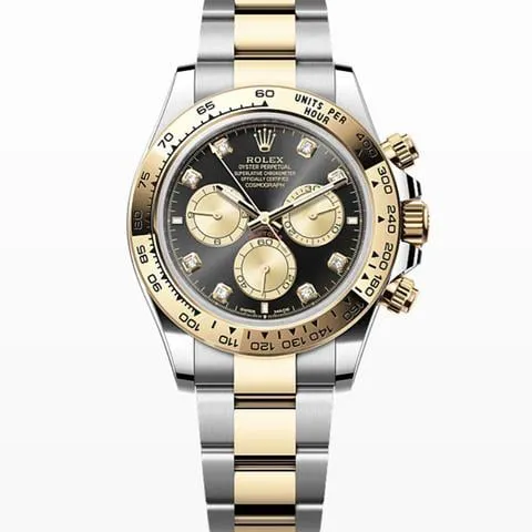 Rolex Daytona 126503 40mm Yellow gold and Stainless steel Black