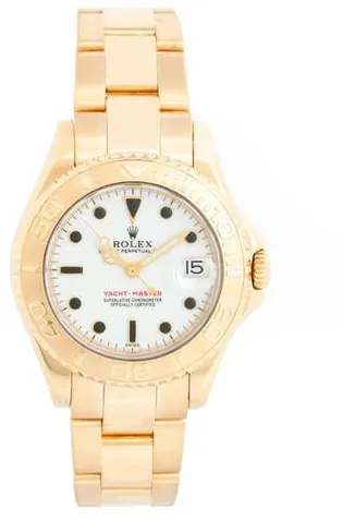 Rolex Yacht-Master 68628 35mm Yellow gold White