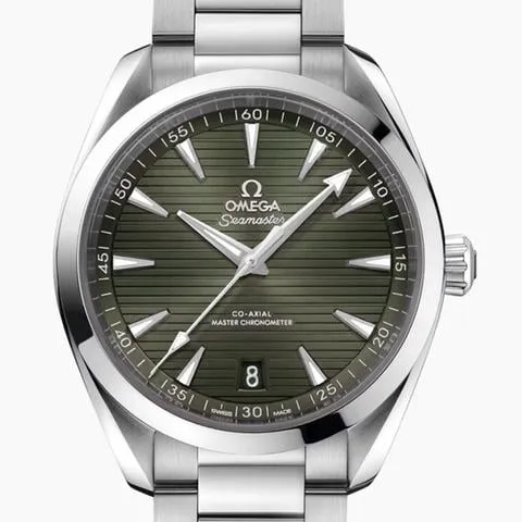 Omega Aqua Terra 220.10.41.21.10.001 41mm Stainless steel Green