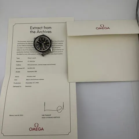 Omega Seamaster 300 165.014 39mm Stainless steel Black 14