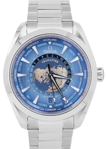 Omega Aqua Terra 150M 220.10.43.22.03.002 43mm Stainless steel Blue