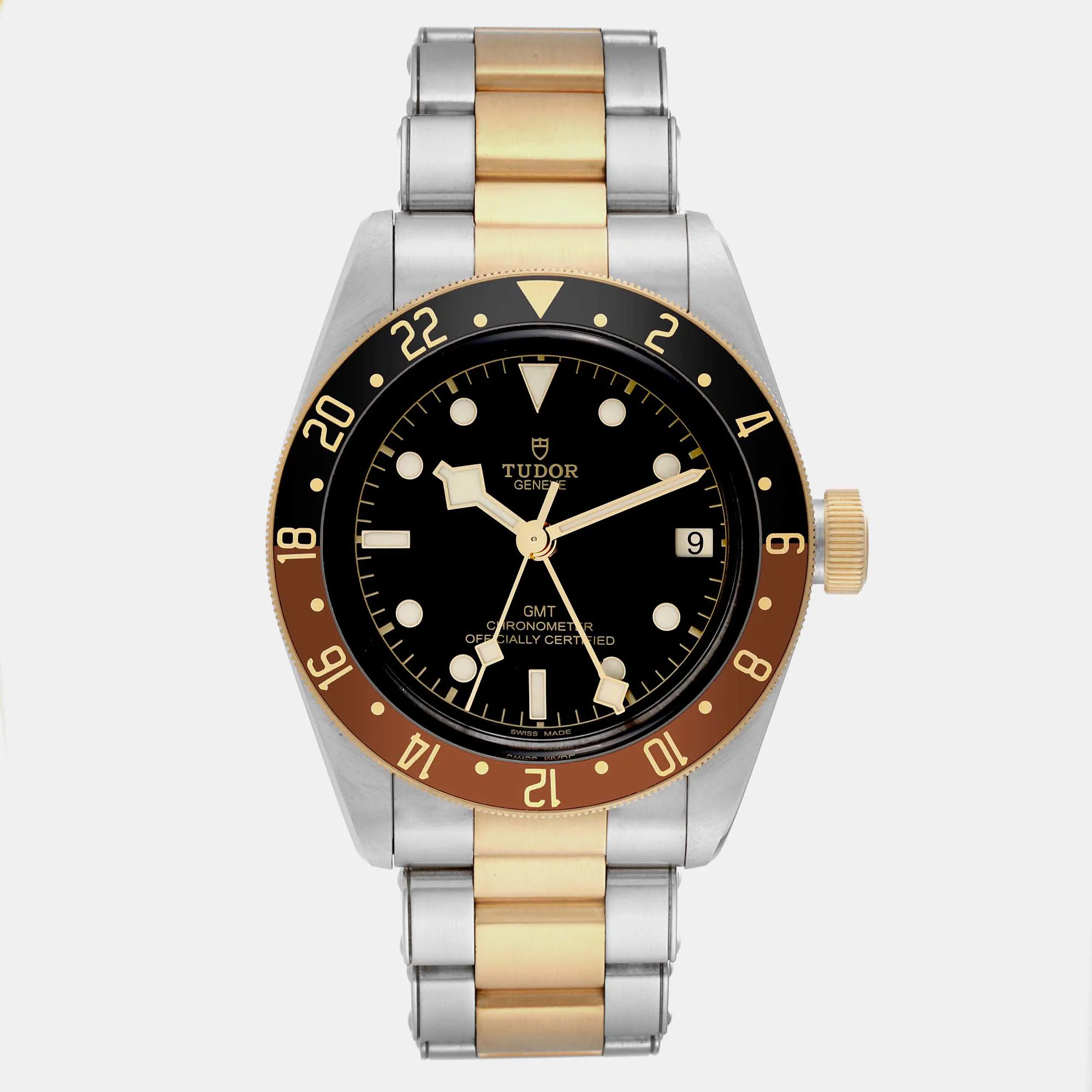Tudor Black Bay GMT 79833MN 41mm Yellow gold and stainless steel