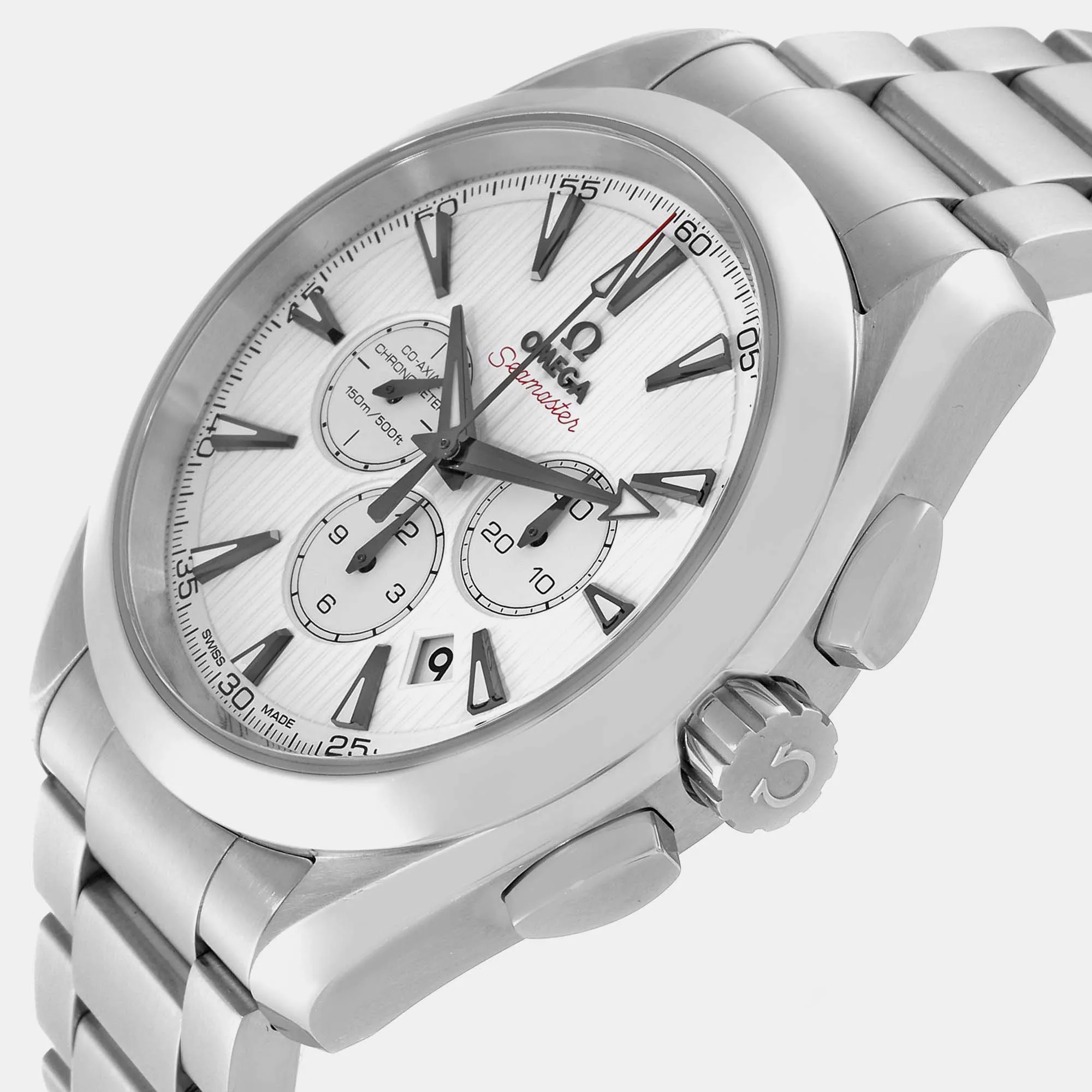 Omega Aqua Terra 231.10.44.50.04.001 44mm Stainless steel White 1