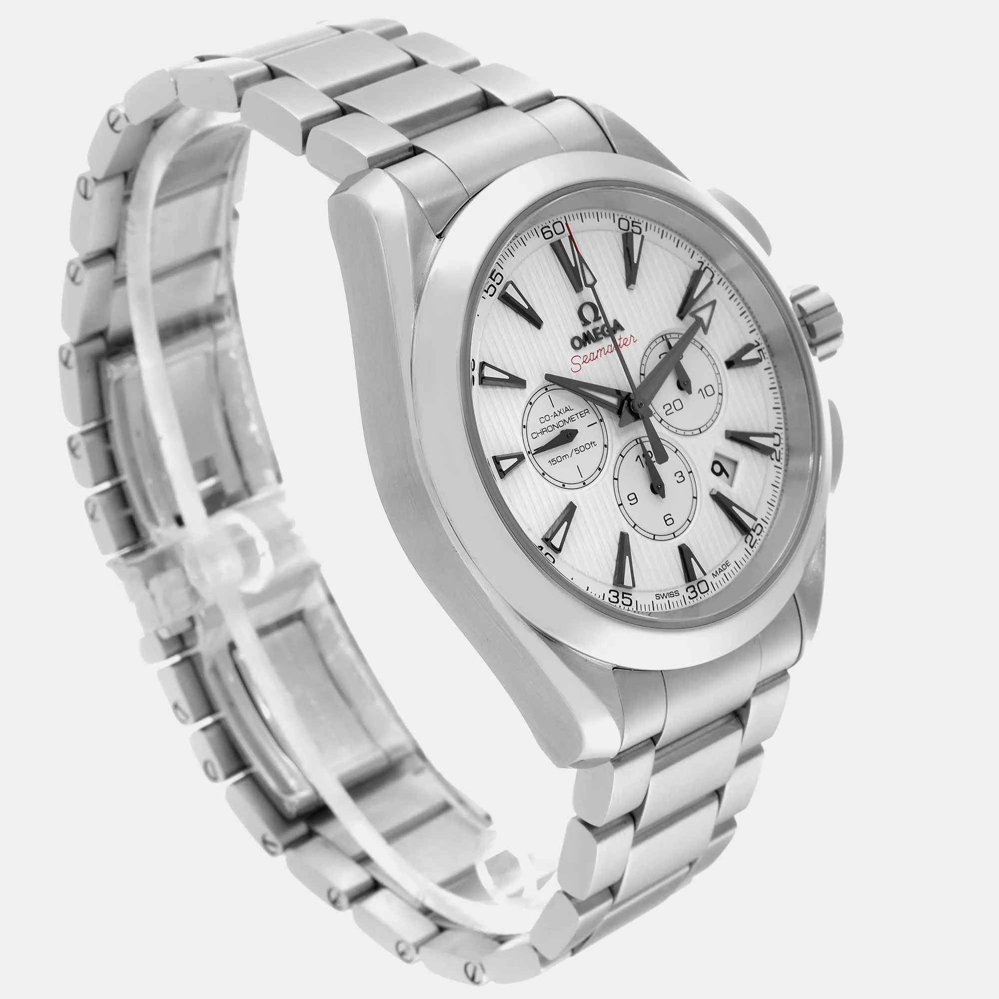 Omega Aqua Terra 231.10.44.50.04.001 44mm Stainless steel White 5