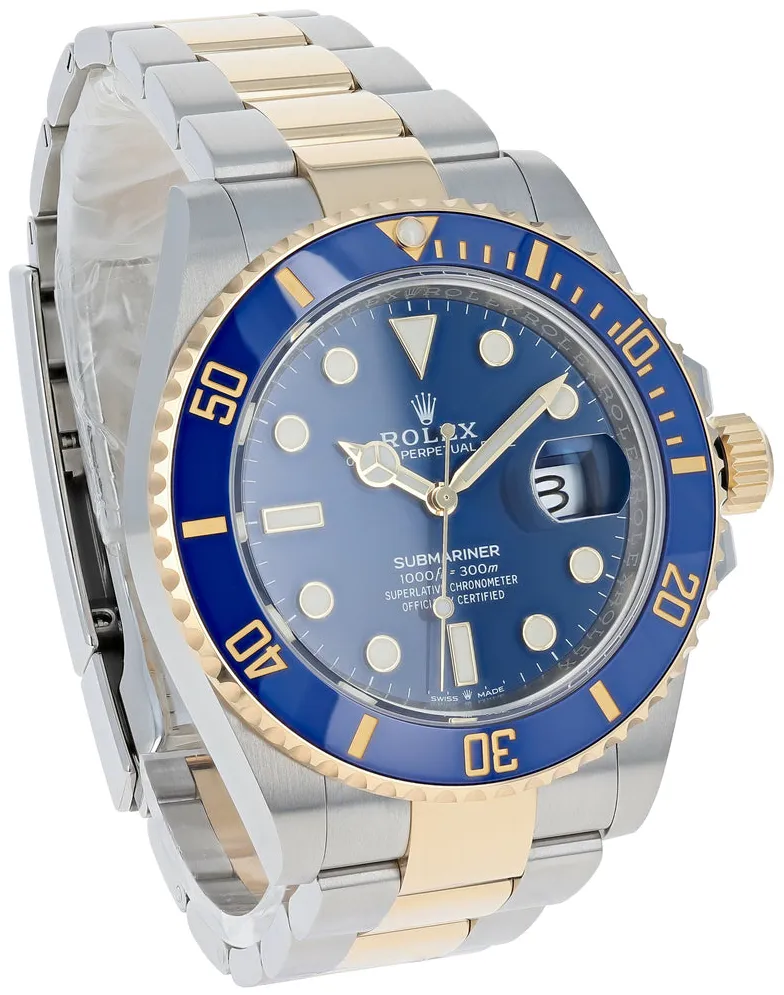 Rolex Submariner 126613LB 41mm Yellow gold and 18k yellow gold Blue and Gloss 2