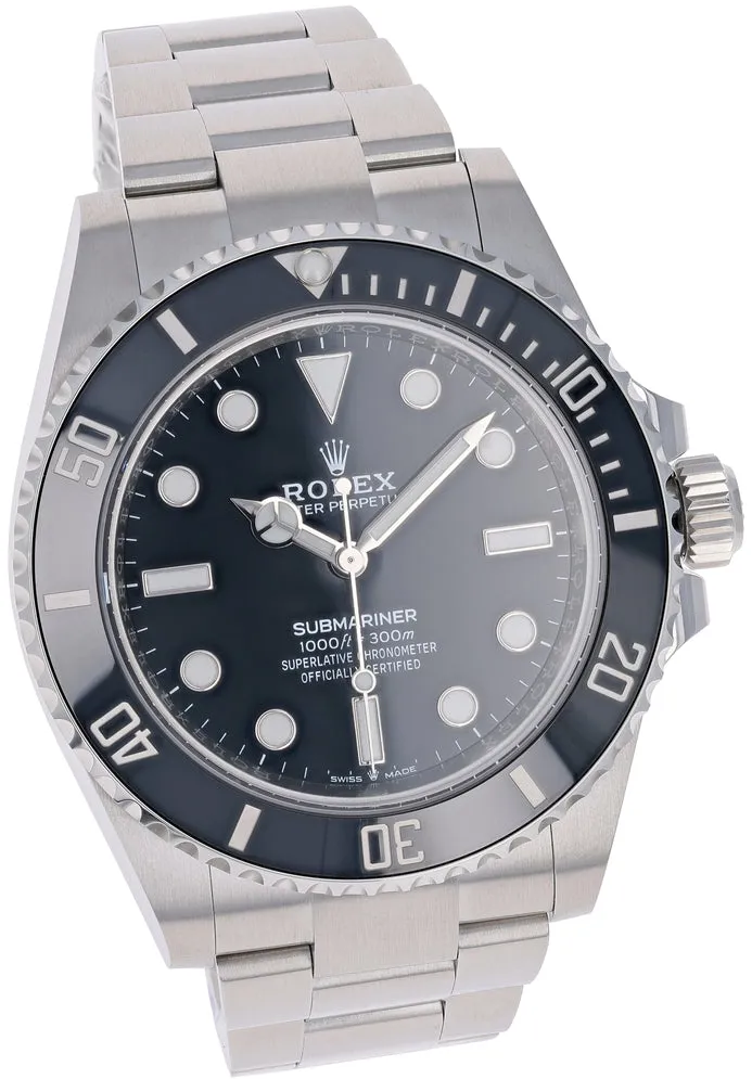 Rolex Submariner 124060-0001 41mm Oystersteel Black 2