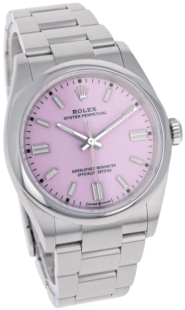 Rolex Oyster Perpetual 126000-0008 36mm Oystersteel Pink 2