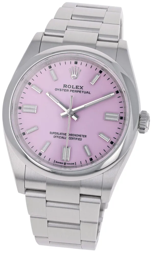 Rolex Oyster Perpetual 126000-0008 36mm Oystersteel Pink 3