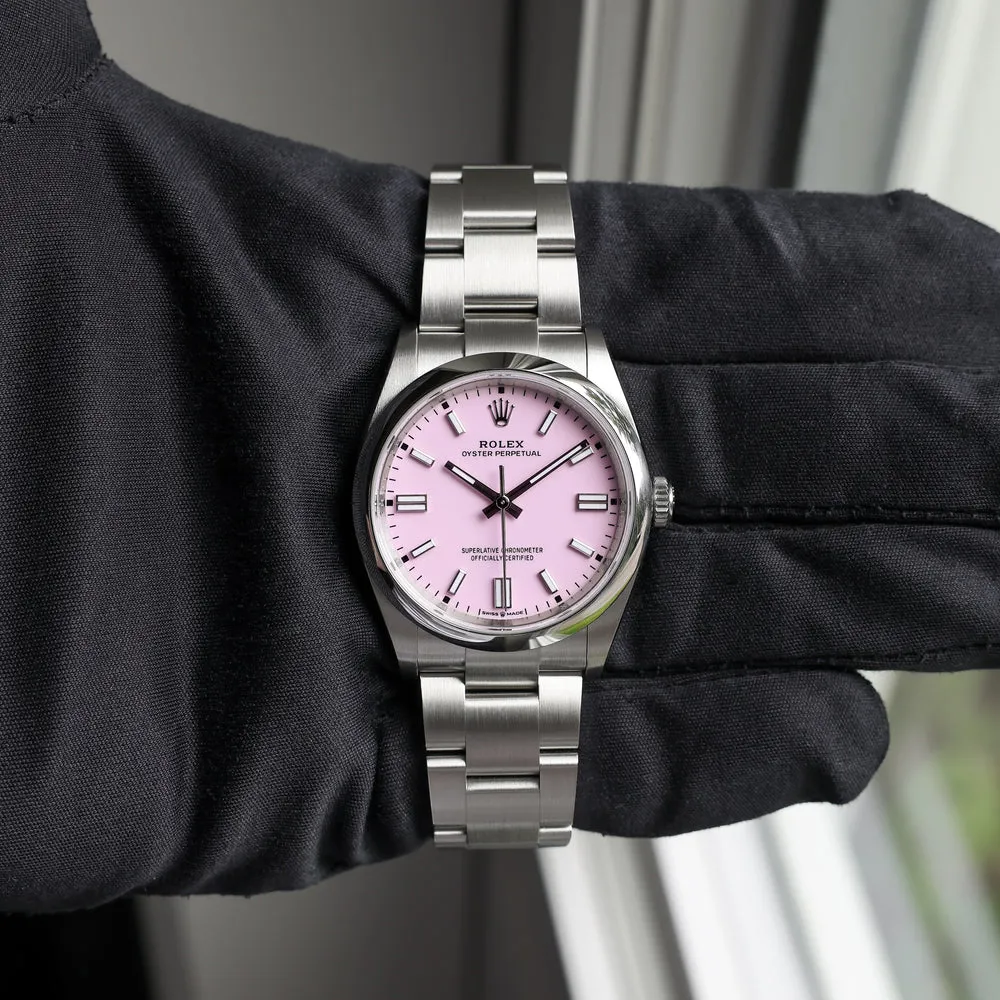 Rolex Oyster Perpetual 126000-0008 36mm Oystersteel Pink 15