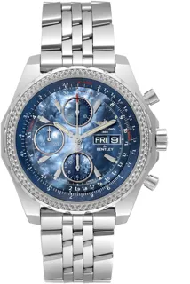 Breitling Bentley A13362 45mm Stainless steel Blue