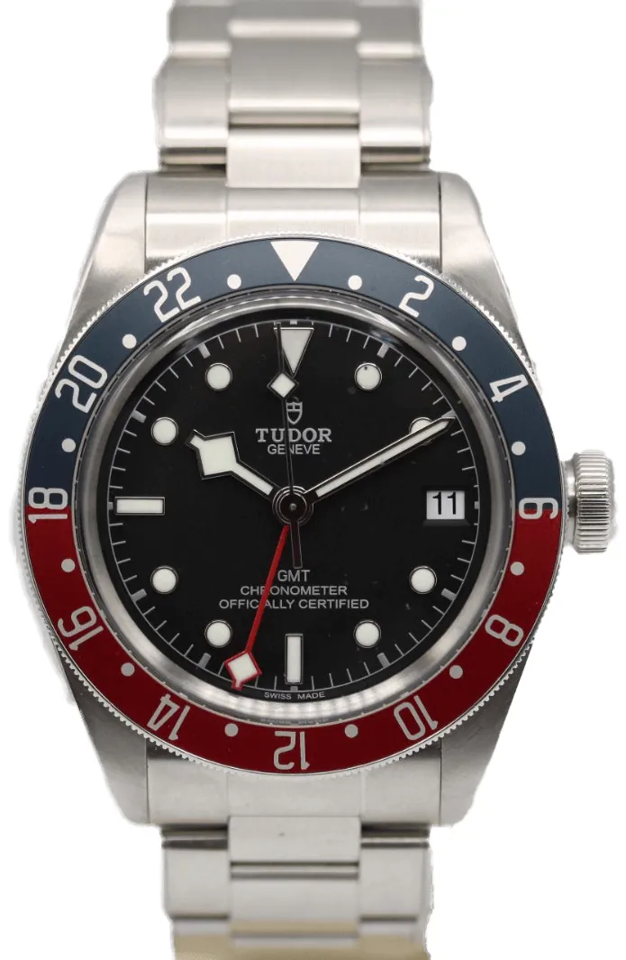 Tudor Black Bay GMT 79830RB 41mm Stainless steel Black