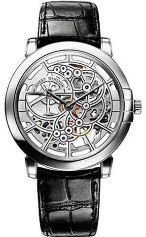 Harry Winston Midnight MIDAHM42WW001 42mm White gold Silver