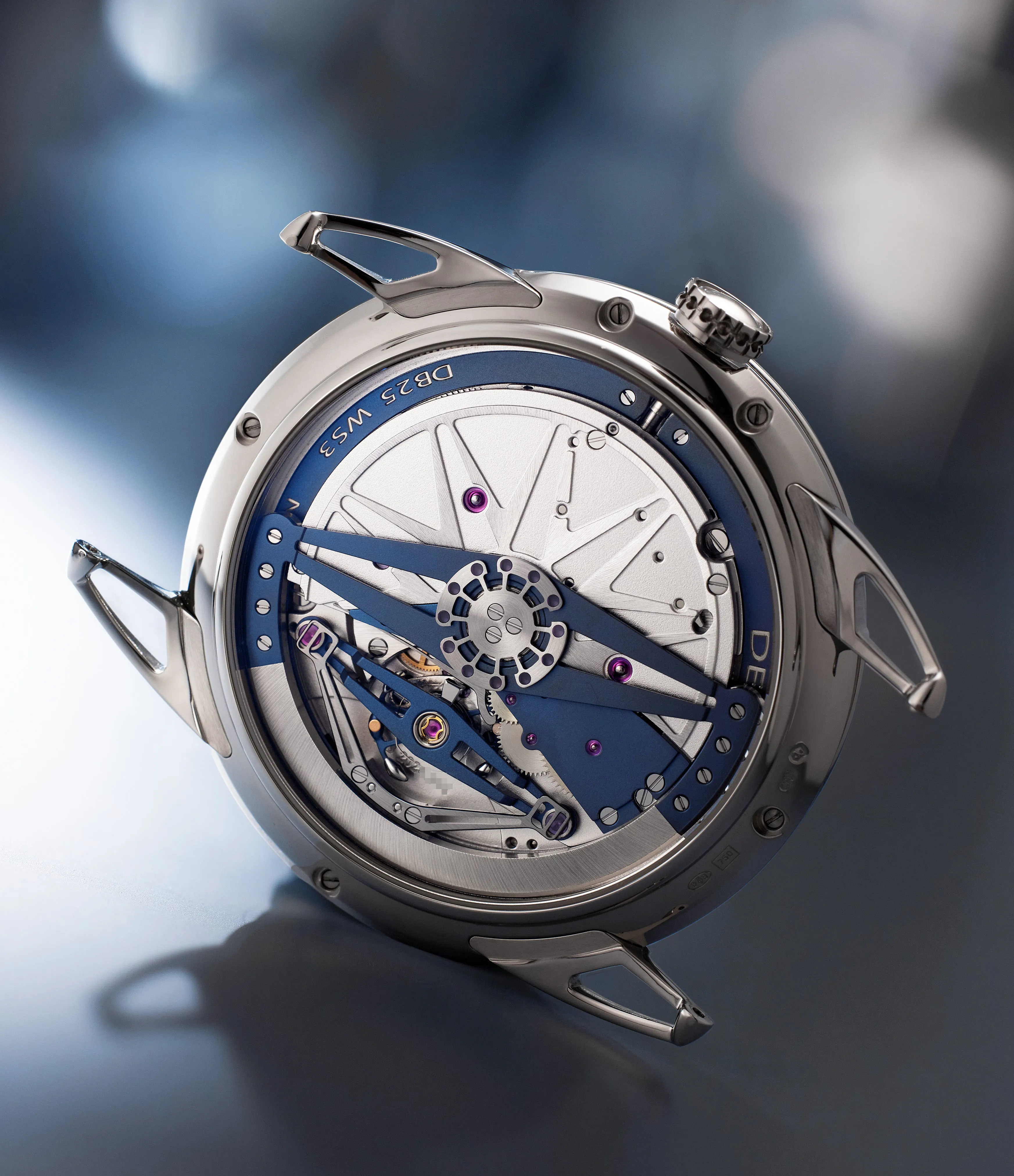 De Bethune DB25 DB25WS3 44mm White gold Blue 1