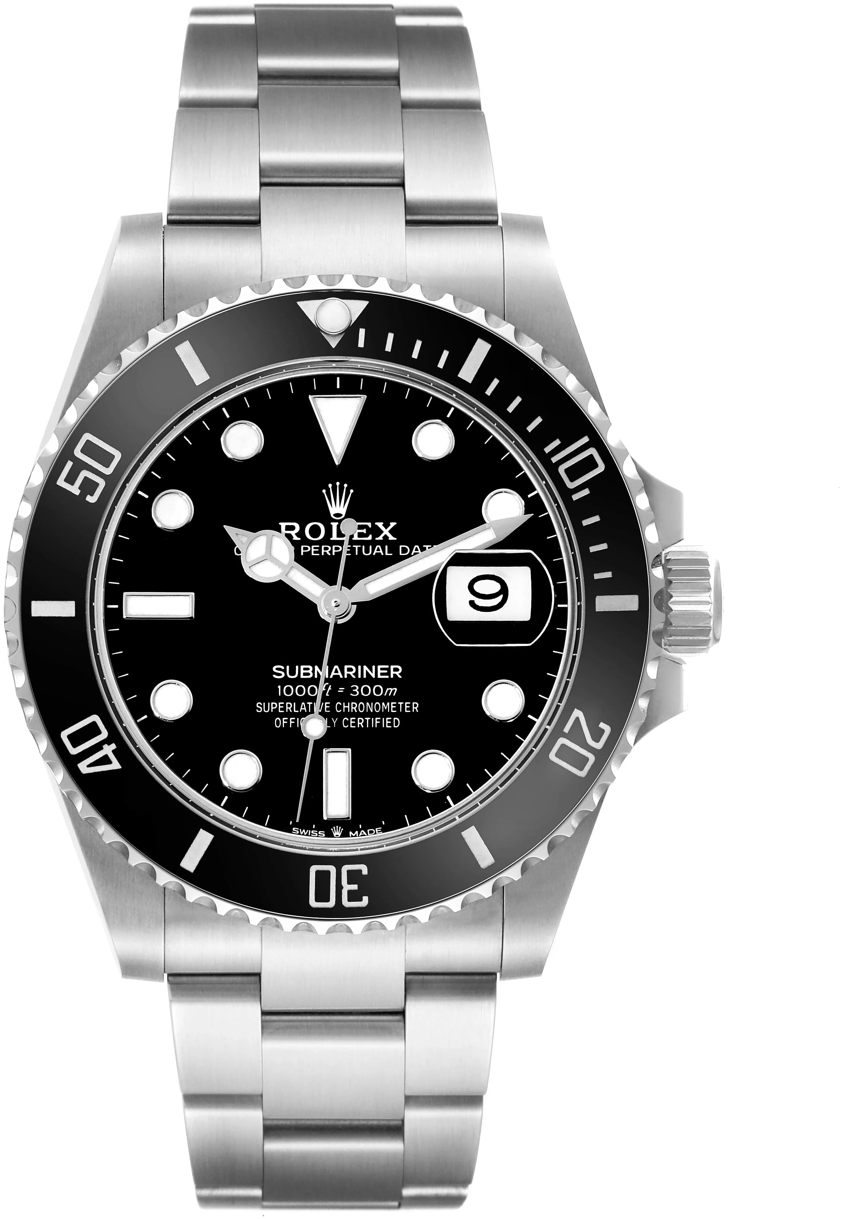 Rolex Submariner 126610 41mm Stainless steel Black