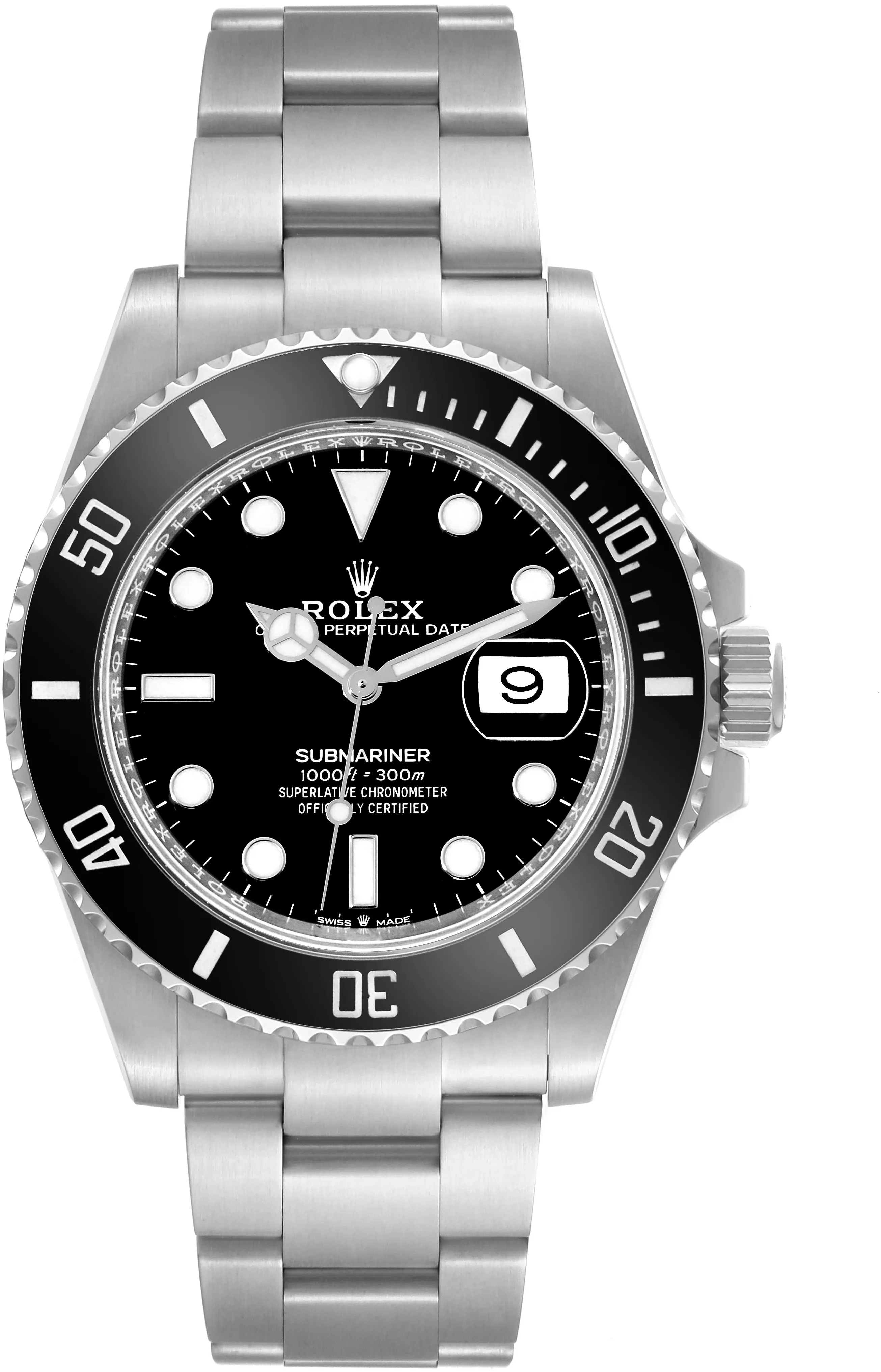 Rolex Submariner 126610 41mm Stainless steel Black