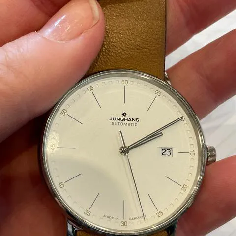 Junghans FORM A 027/4734.00 40mm Stainless steel White 7