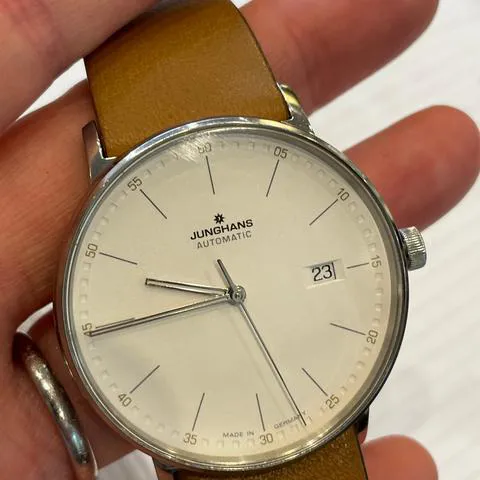 Junghans FORM A 027/4734.00 40mm Stainless steel White 8