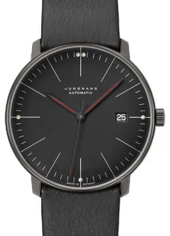 Junghans max bill Automatic 38mm Stainless steel Black