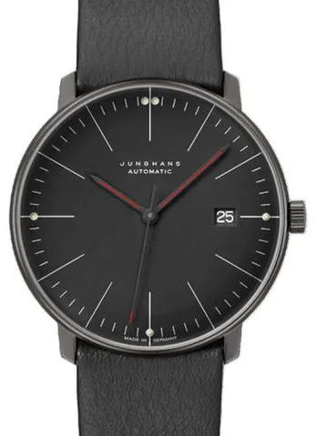 Junghans max bill Automatic 38mm Stainless steel Black 2