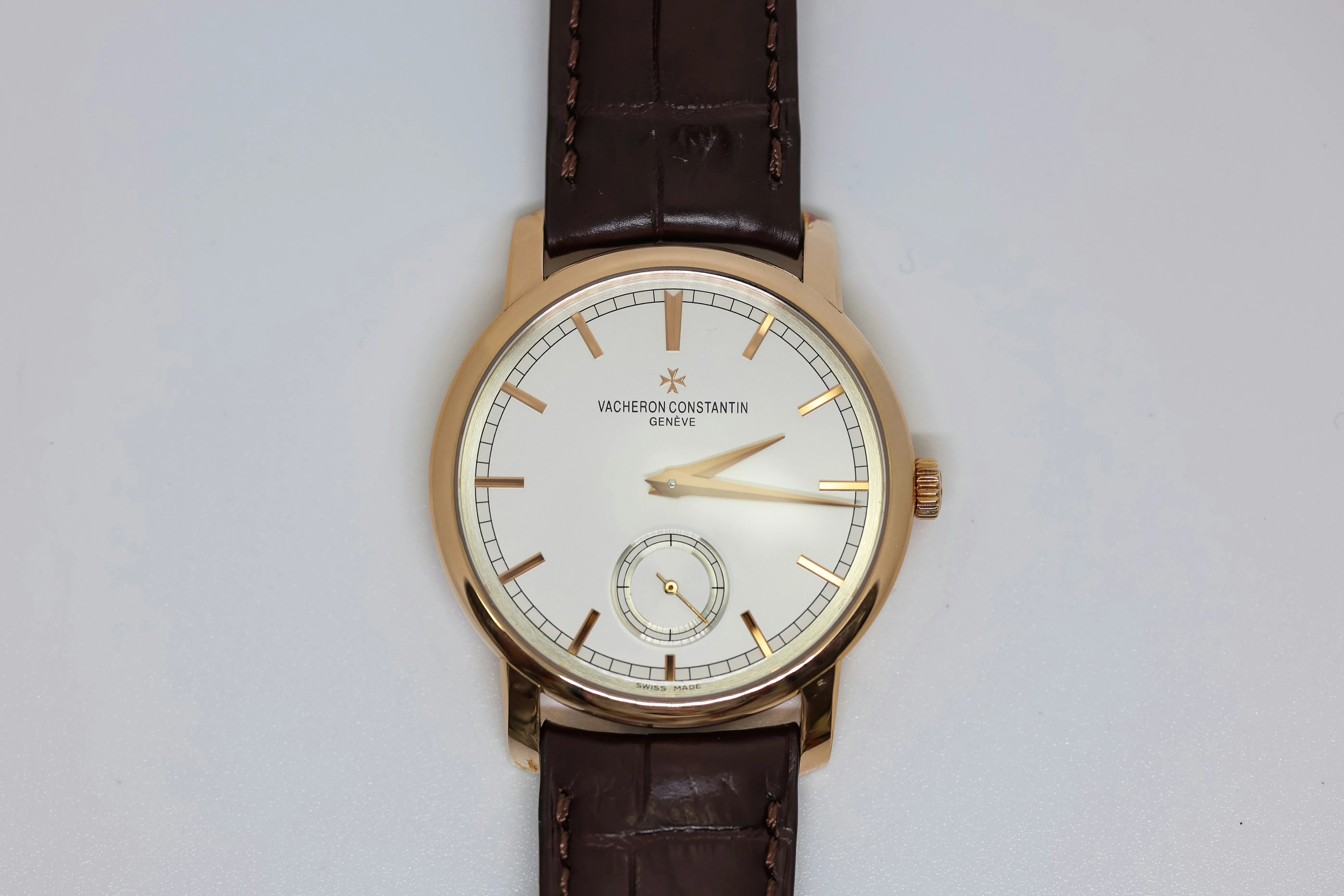 Vacheron Constantin Traditionnelle 82172/000R-9382 38mm Rose gold White