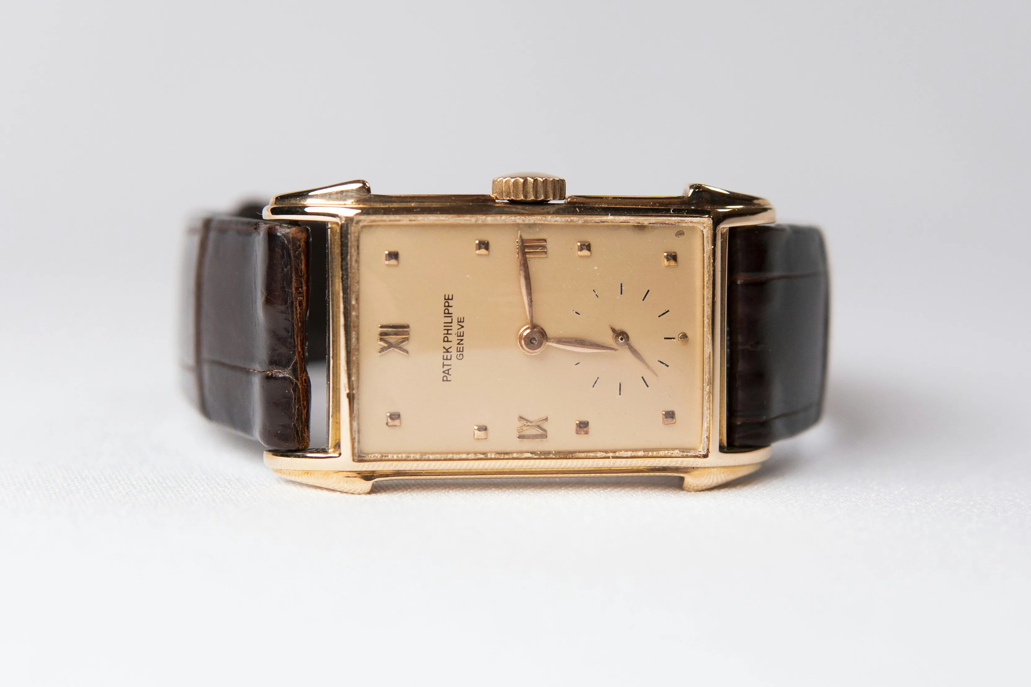 Patek Philippe 2416 23mm Rose gold Salmon