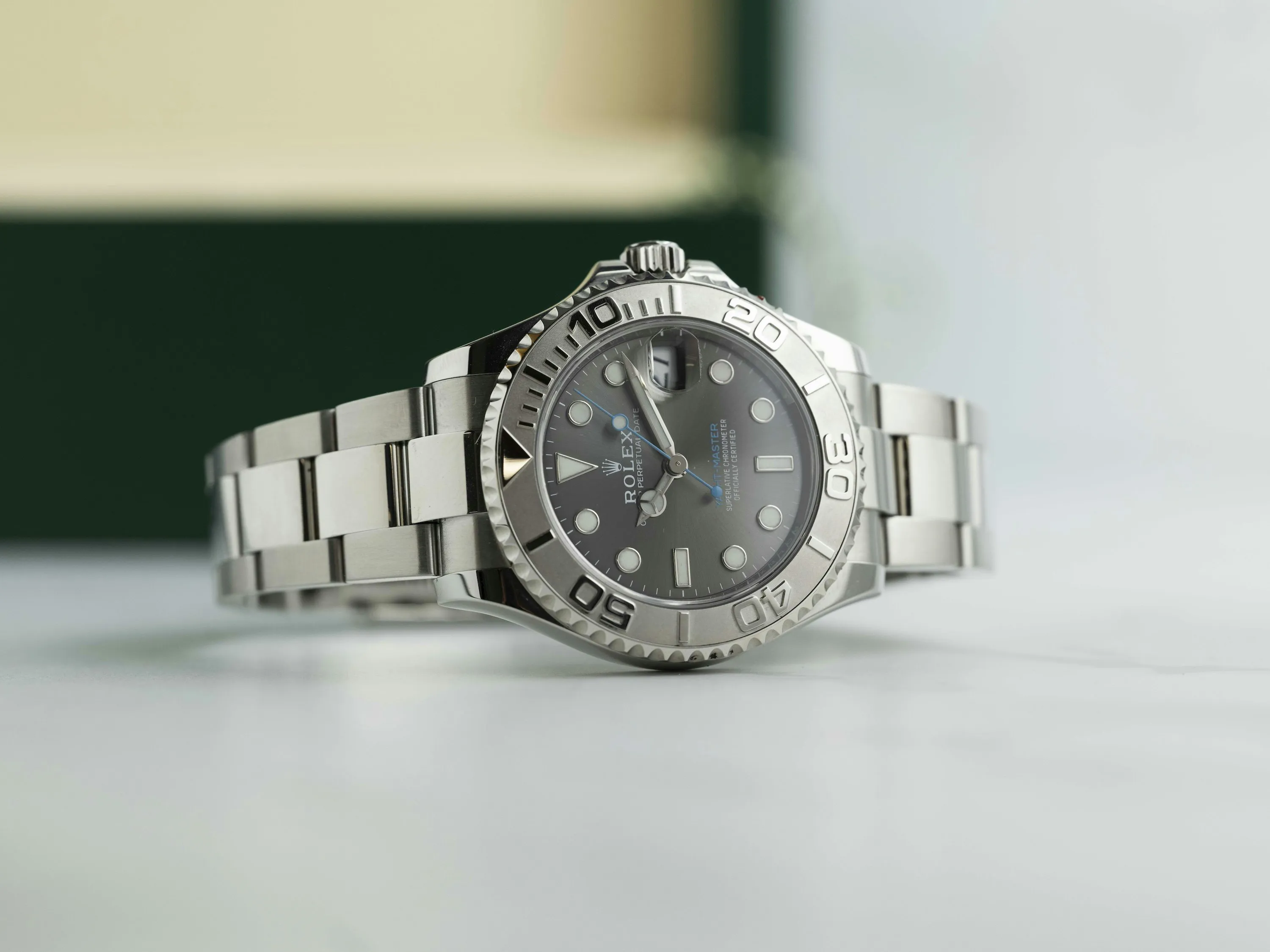 Rolex Yacht-Master 37 268622 37mm Platinum and Stainless steel Gray