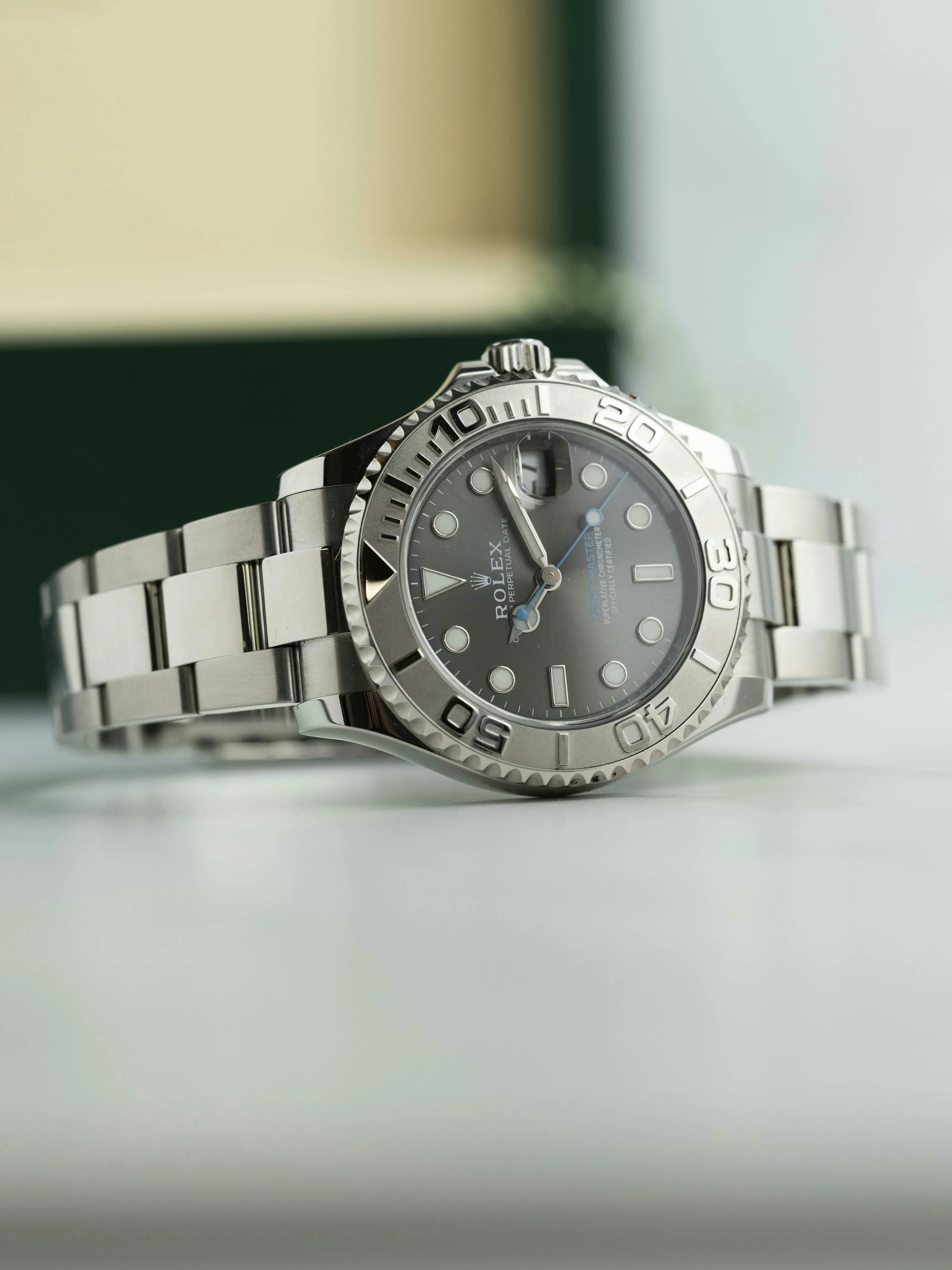 Rolex Yacht-Master 37 268622 37mm Platinum and Stainless steel Gray 5