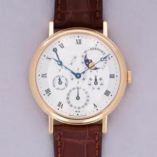 Breguet Classique 5327ba/1e/9v6 Yellow gold Silver