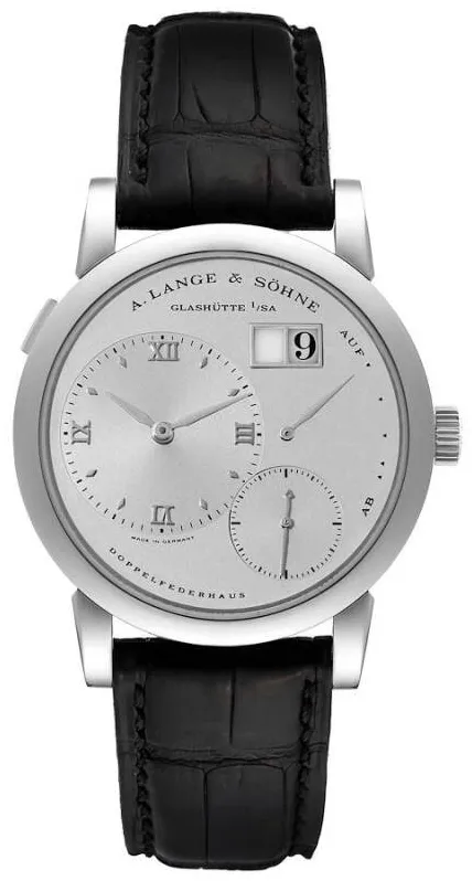 A. Lange & Söhne Lange 1 101.025 38.5mm Platinum Silver