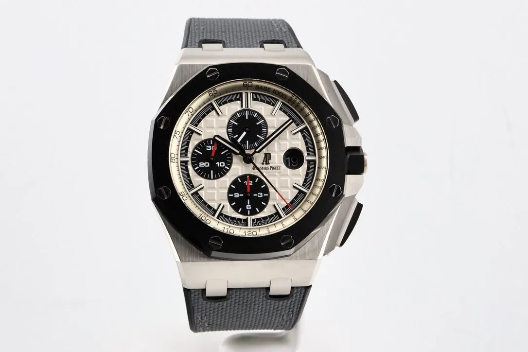 Audemars Piguet Royal Oak Offshore Chronograph 26400SO.OO.A054CA.01 44mm Stainless steel White