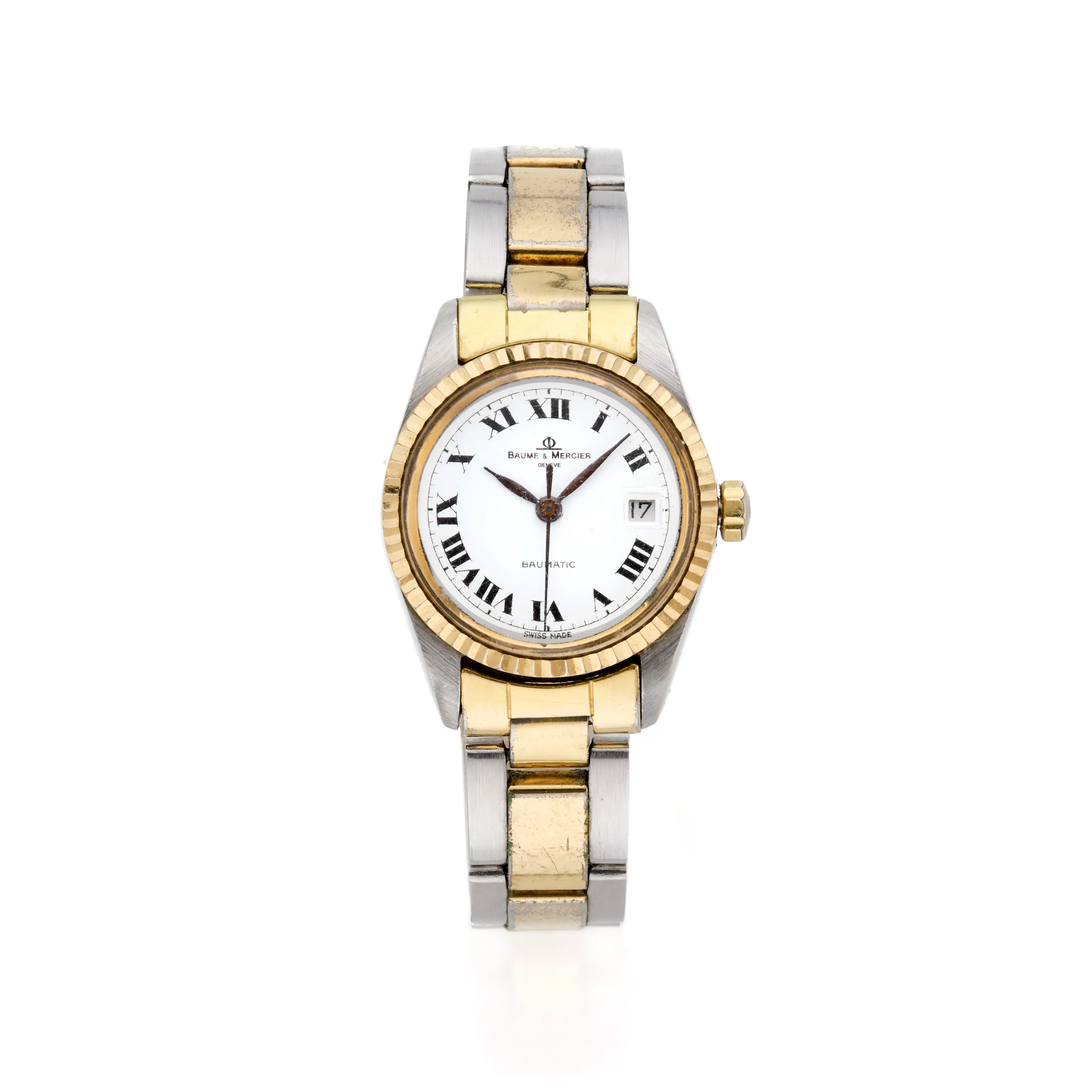 Baume & Mercier Baumatic 24mm Yellow gold and Stainless steel