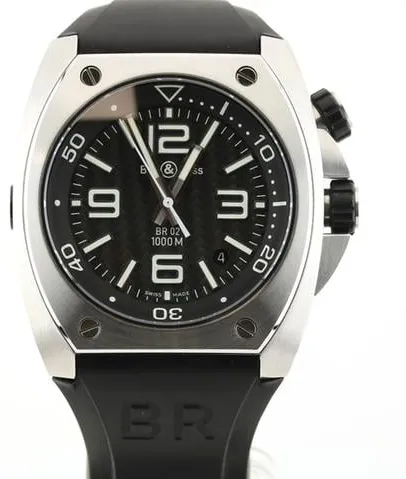 Bell & Ross BR 02 BR02-20-S 44mm Stainless steel Black