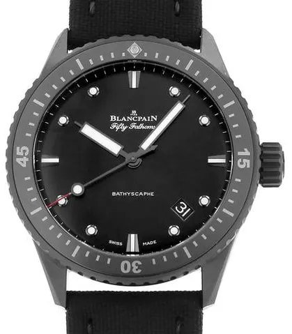 Blancpain Fifty Fathoms 5000-0130-B52A 43mm Black